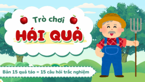 Trò chơi Hái quả PowerPoint (bản 15 quả)