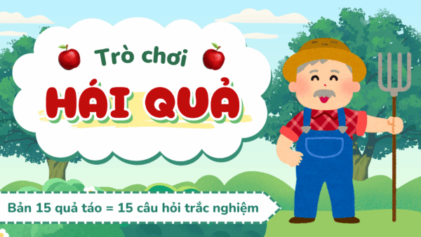Trò chơi Hái quả PowerPoint (bản 15 quả)