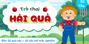 Trò chơi Hái quả PowerPoint (bản 10 quả)