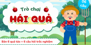 Trò chơi Hái quả PowerPoint (bản 6 quả)