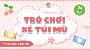 Game Xé túi mù PowerPoint - bản 04 túi mù (Lưu ý: túi mù rỗng chưa có sẵn nội dung, thầy cô chèn vào nhé)