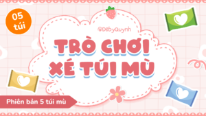 Game Xé túi mù PowerPoint - bản 05 túi mù (Lưu ý: túi mù rỗng chưa có sẵn nội dung, thầy cô chèn vào nhé)