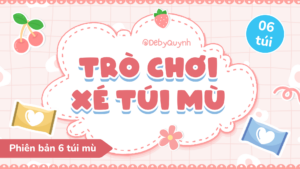 Game Xé túi mù PowerPoint - bản 06 túi mù (Lưu ý: túi mù rỗng chưa có sẵn nội dung, thầy cô chèn vào nhé)