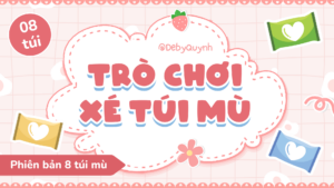 Game Xé túi mù PowerPoint - bản 08 túi mù (Lưu ý: túi mù rỗng chưa có sẵn nội dung, thầy cô chèn vào nhé)